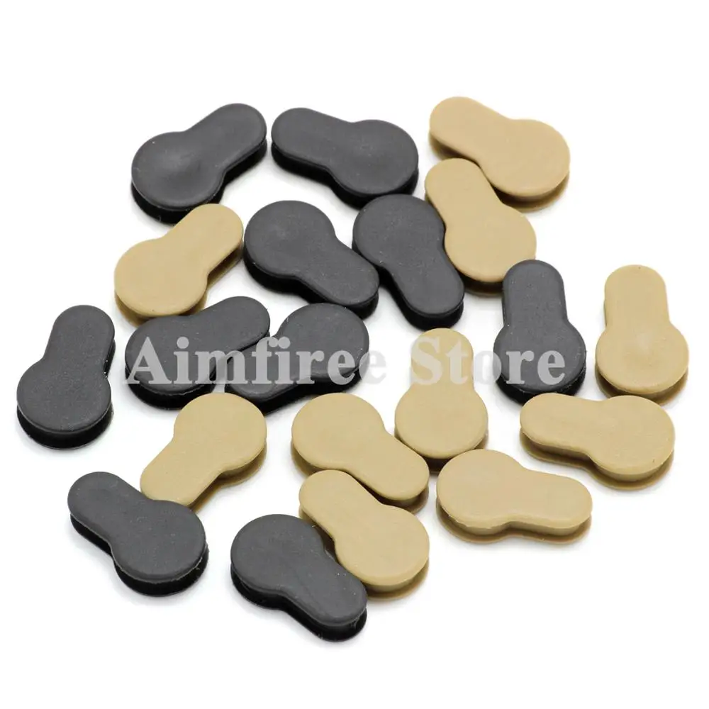 Резиновая вставка для винтовки KeyMod протектор крышки с одним слотом рельса Freefloat 10