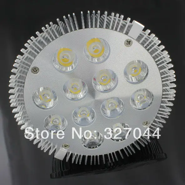С регулируемой яркостью E27 24 Вт PAR 38 Светодиодный светильник AC90 265V высокое