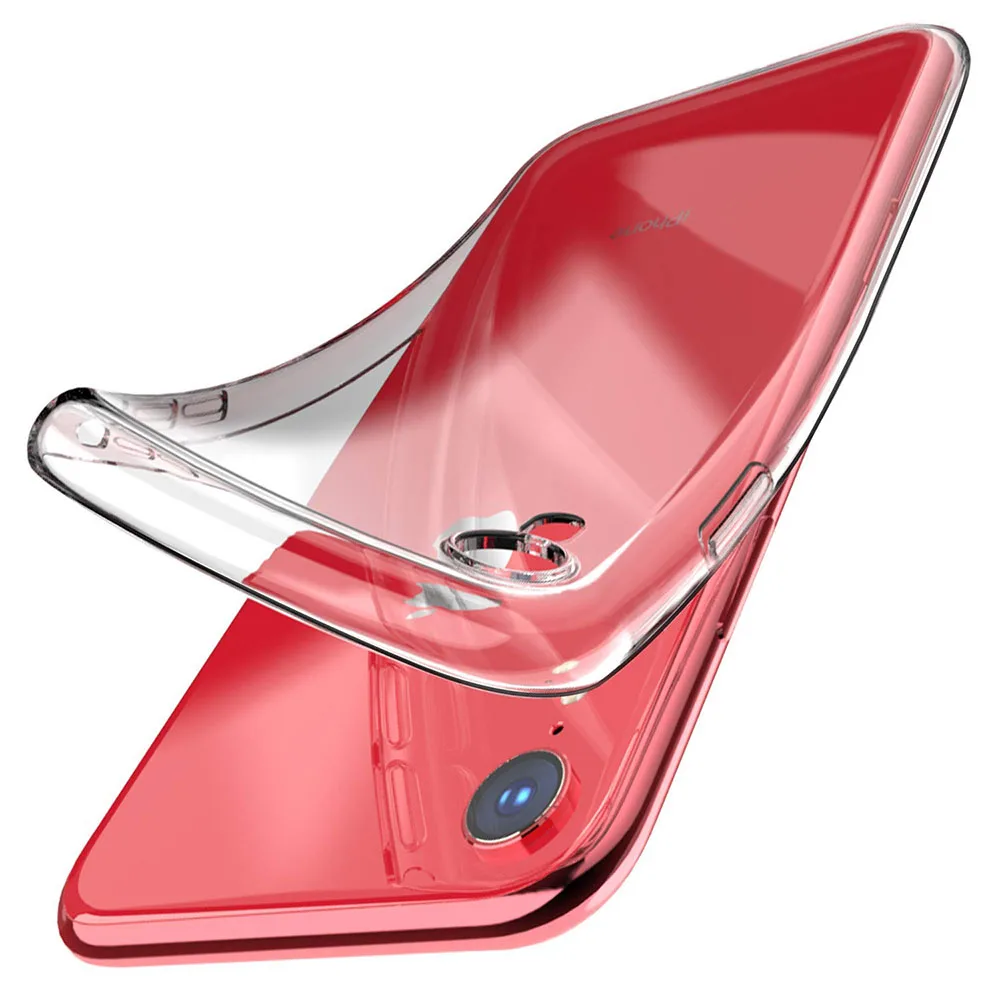 Ультратонкий прозрачный гибкий чехол из мягкого ТПУ для iPhone XR XS MAX|Бамперы| |