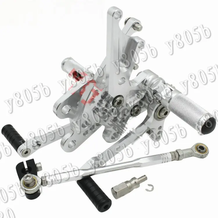Черный CNC мотоцикл Rearset подножки для ног Набор KAWASAKI ZX-14R ZZR 1400 ZX 14R | Автомобили и