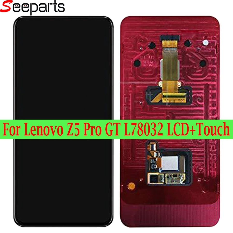 lenovo Z5 Pro ЖК сенсорный экран L78031 L78032 оцифрованный сборка lenovo Z5 PRO GT Замена дисплея L78011 855