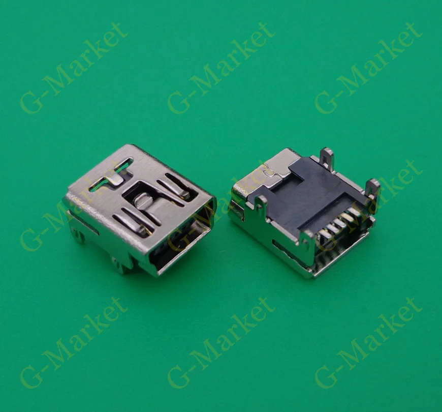 100 шт./лот для контроллера PS3 планшета Mini USB разъем передачи данных 5 pin гнездовой