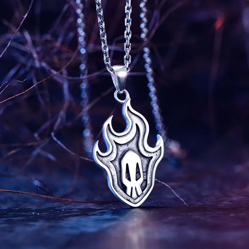 Bleach Аниме Кулон и R из стерлингового серебра 925 манга для ролевых игр Kuchiki Rukia