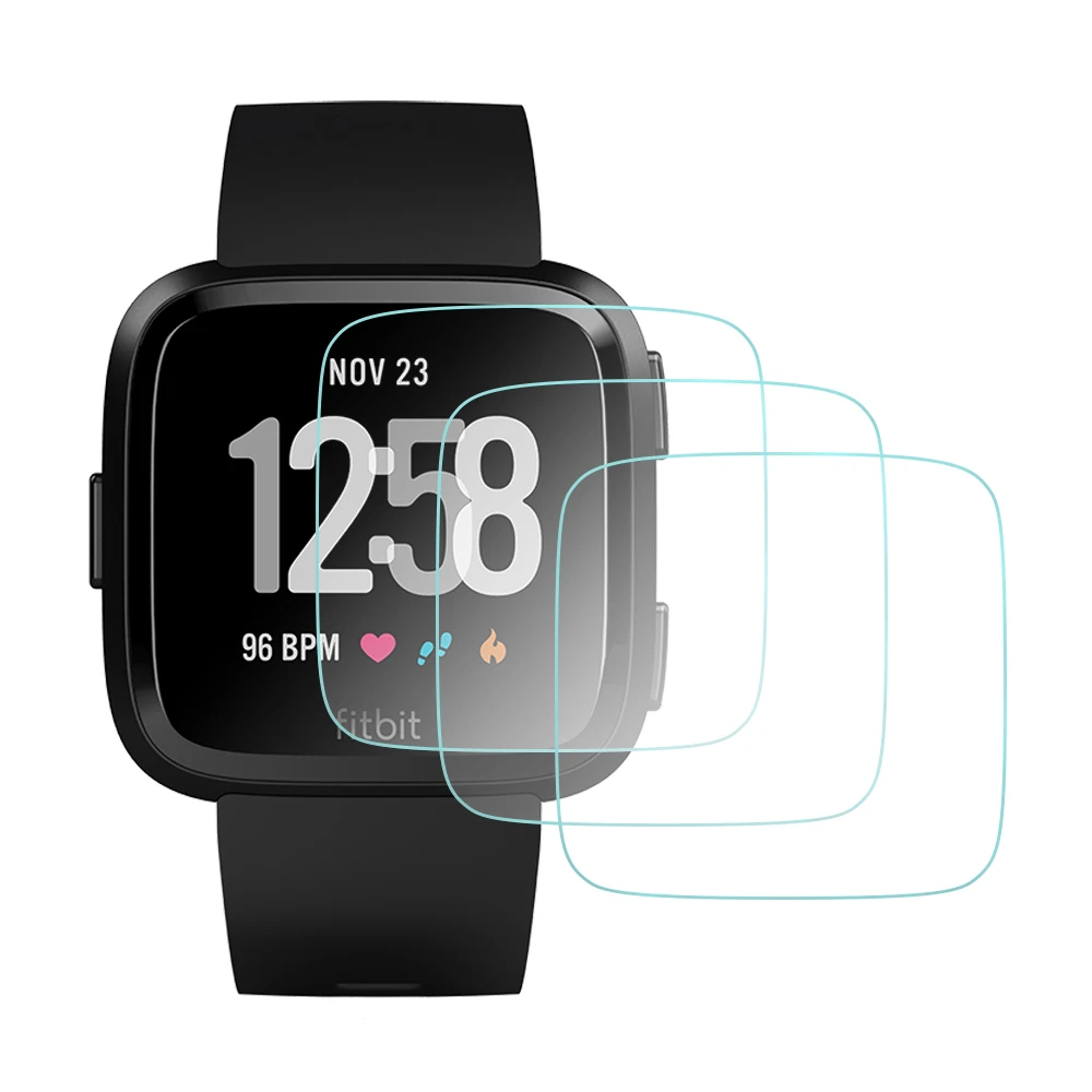 Для Fitbit Versa закаленное стекло 9 H 2.5D Премиум Защитная пленка для экрана Smart Watch Band