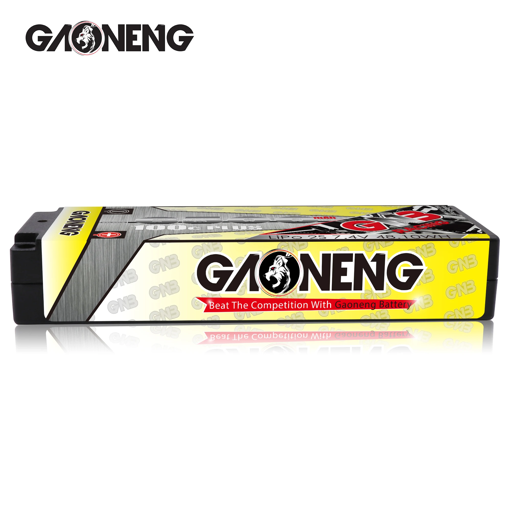 Новейший Gaoneng GNB 6500mAh 2S 7,4 V 100C PLUS Hardcase LiPo аккумулятор 5,0 мм штекер T XT60 штекер для 1:10 1/10 RC автомобиль Лодка
