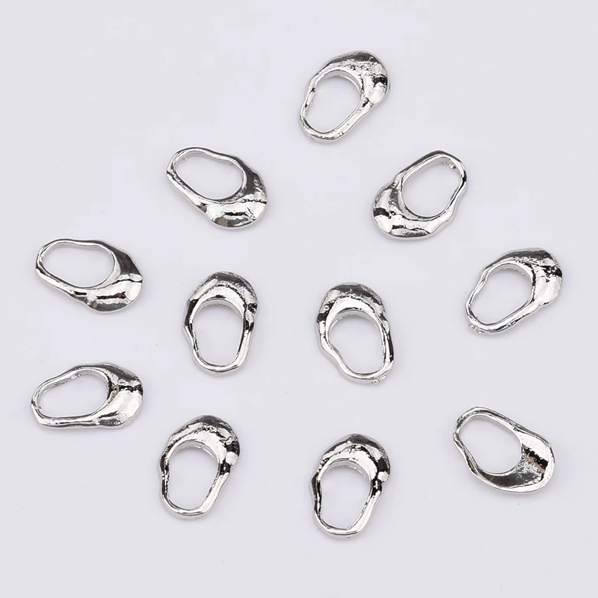 Золотые металлические шпильки для ногтей 10 шт. японский дизайн 3d украшения Новое