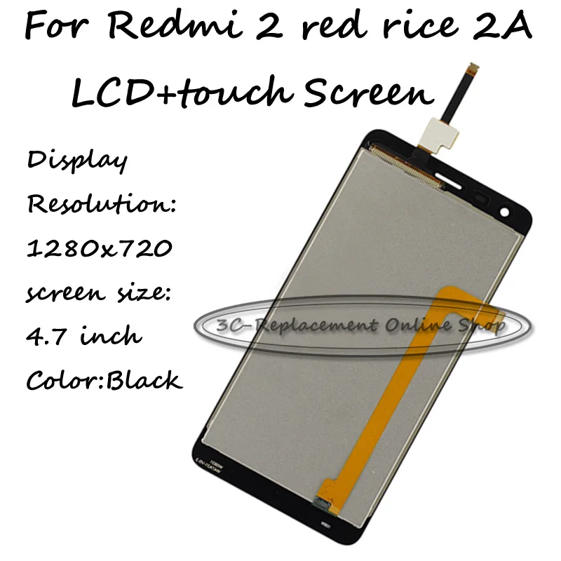 ЖК дисплей + TP для Xiaomi hongmi redmi 2 hongmi2 redmi2 redrice red rice 2A сенсорный экран дигитайзер