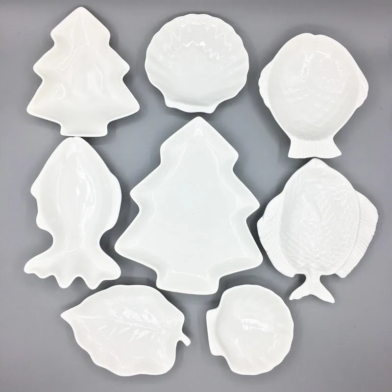 Простой японский стиль нерегулярные фрукты тарелка поднос для закусок