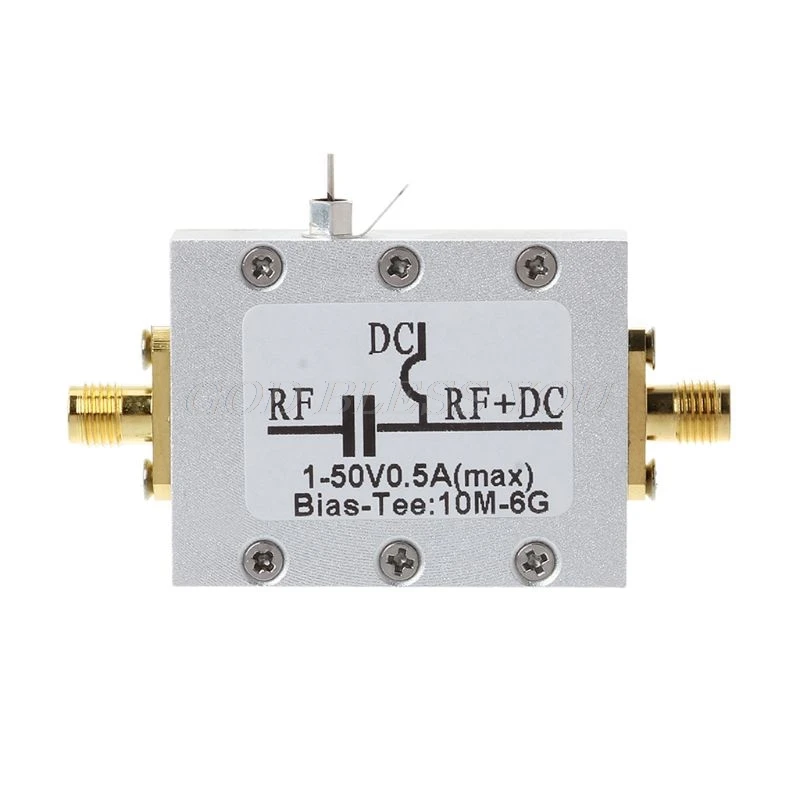 6000Mhz 10 MHz-6 GHz RF Bias Tee блоки постоянного тока для радиолюбителей RTL SDR LNA низкий уровень шума усилитель с оболочкой