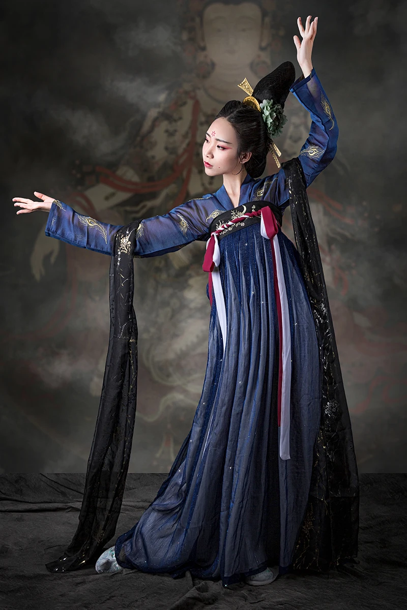 2020 пользуются большим спросом в стиле ханьфу Для женщин обхват груди-длина