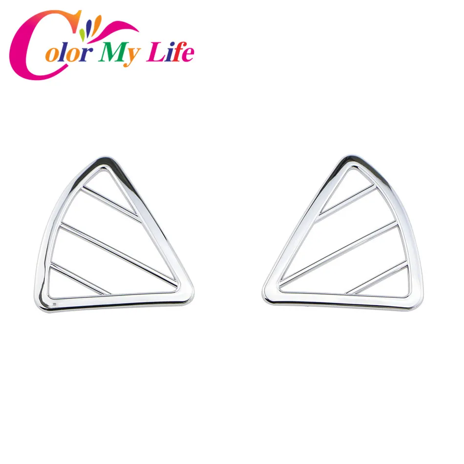 2 шт./компл. ABS Хромированная защитная накладка на вентиляционное отверстие