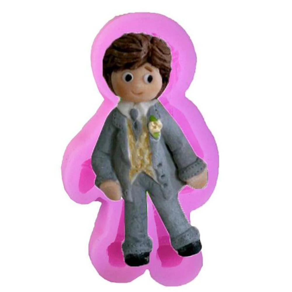 Инструменты сделай сам для куклы мальчика модель жениха Жидкая силиконовая