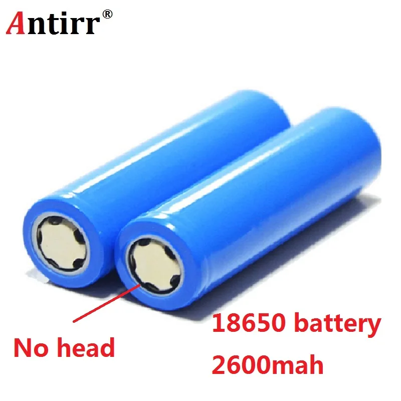 Оригинальная Аккумуляторная батарея 18650 2 шт./лот с аккумулятором 2600 мА/ч 3 7 В для