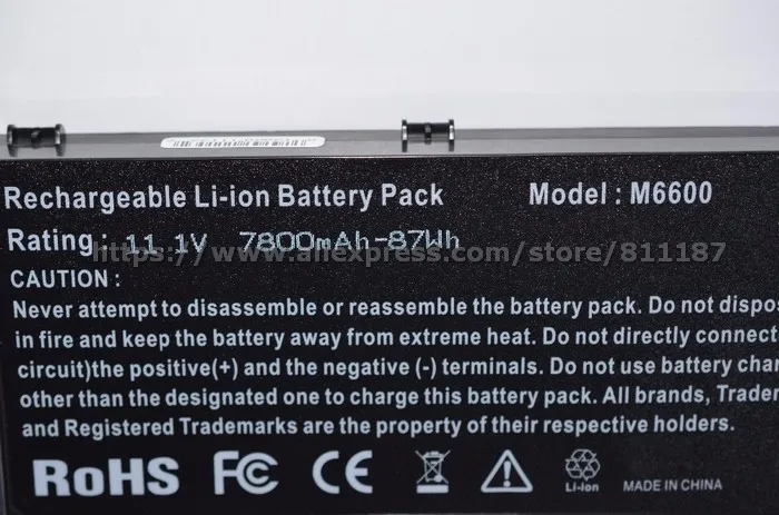11,1 v ноутбук Батарея 73Wh FV993 для Dell Precision M6600 M6700 M6800 M4600 M4700 M4800 T3NT1 PG6RC R7PND OTN1K5 N71FM