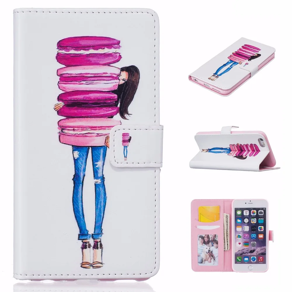 Пользовательские Тиснением Coque 10 шт./лот Для iPhone 6 с Flip Стенд Фотография Держателя