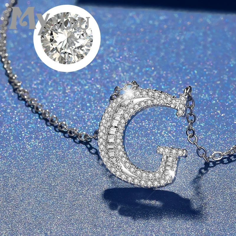 Letter Necklace Female White Gold Simple Personality Fashion 2020 New Hot | Украшения и аксессуары