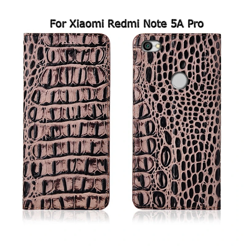 3D чехол из натуральной крокодиловой кожи для Xiaomi Redmi Note 4 4X5 5A 6 7 8T Pro чехол с откидной магнитной подставкой для мобильного телефона
