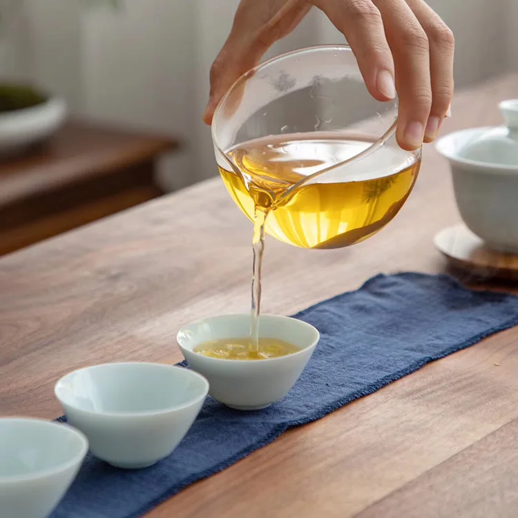 

TANGPIN ceramic gaiwan 3 cups a tea sets portable travel tea set drinkware