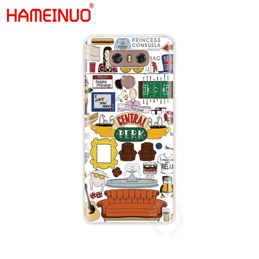 HAMEINUO ТВ друзья навсегда чехол для телефона для LG Q6 G6 мини G5 K10 M250N X POWER 2 V20 V30 - Цвет: 60374