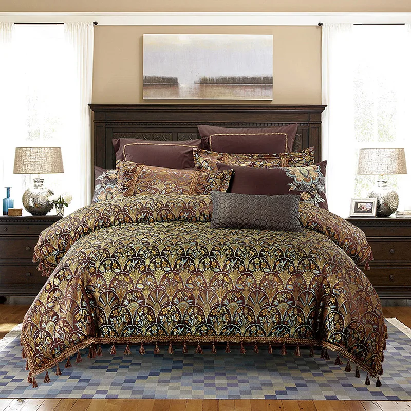 Роскошный комплект постельного белья в американском стиле с Королевской