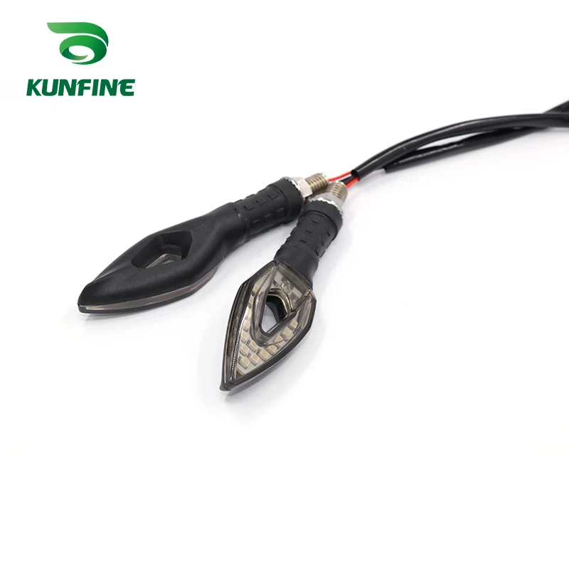KUNFINE Универсальный светодиодный светильник для мотоцикла с мерцающим сигналом