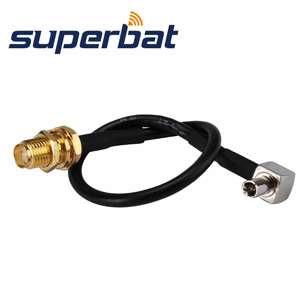 Superbat RF коаксиальный кабель 5 шт. внутренний разъем SMA перегородки для TS9 мужской