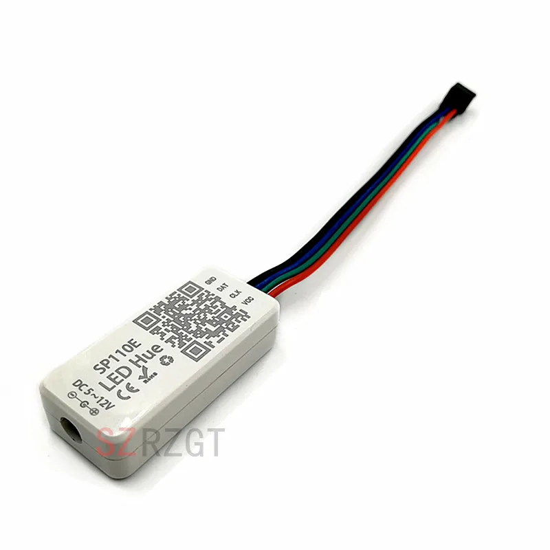 SP110E Bluetooth Pixel light контроллер по смартфону приложение для WS2812B SK6812 LPD8806 DMX512 1903 RGB/RGBW DC5