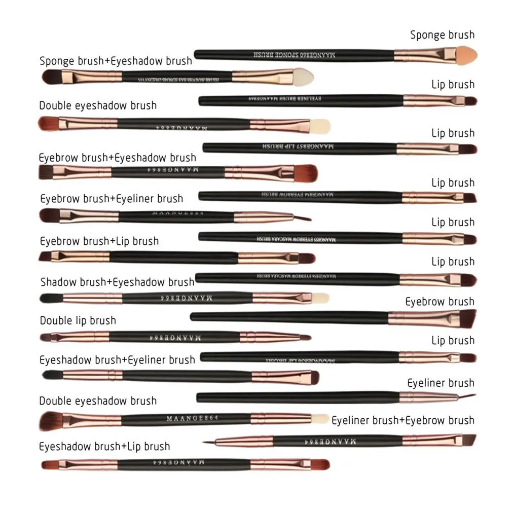 30 шт./компл. косметика для макияжа Лица Набор основы пудры румян Макияж Кисти