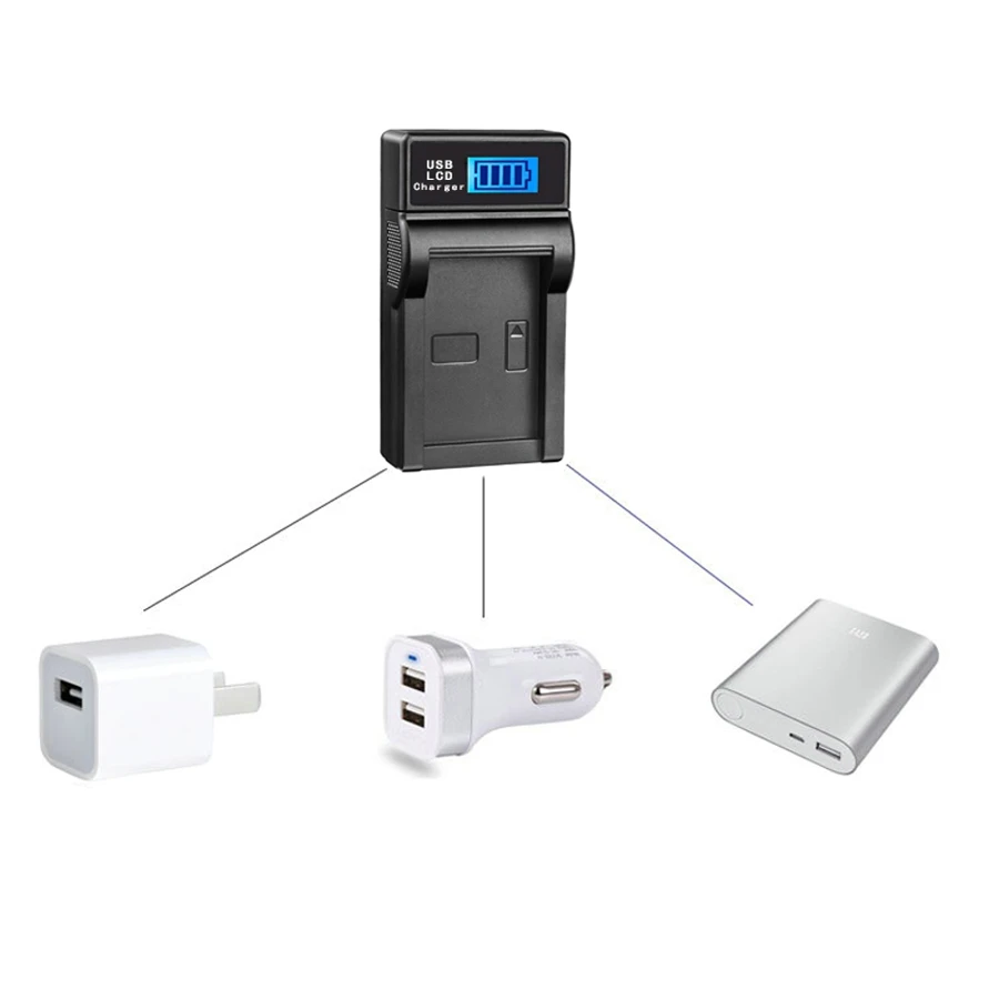 Зарядное устройство SANGER для USB камеры Sony NP BN1 WX9 WX50 WX7 W510 W320 W310 W330 TX10 TX66 TX100 T110D|battery