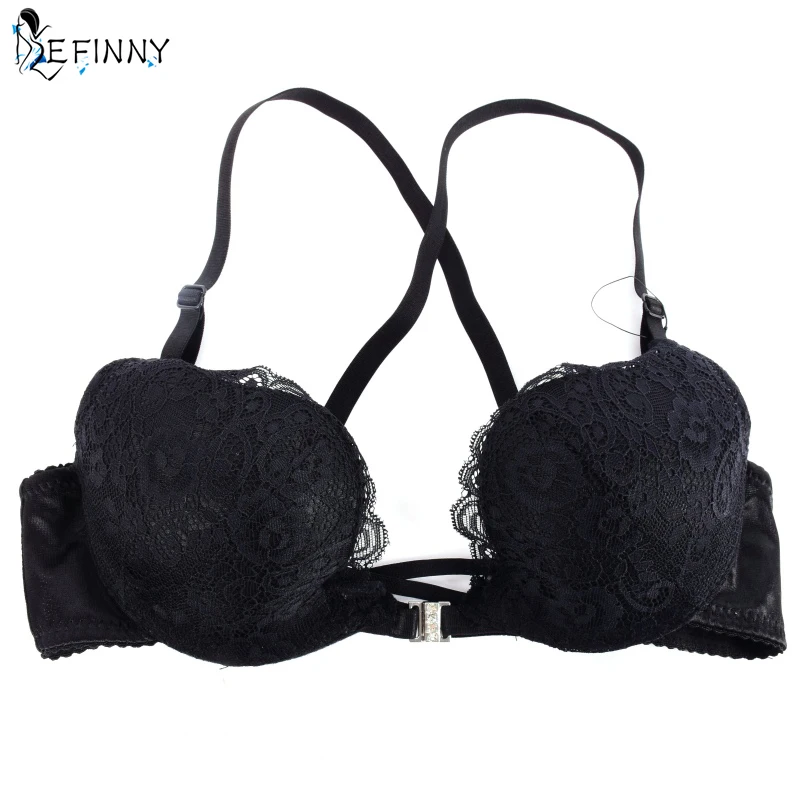 Комплект женского нижнего белья модный кружевной бюстгальтер с пуш апом
