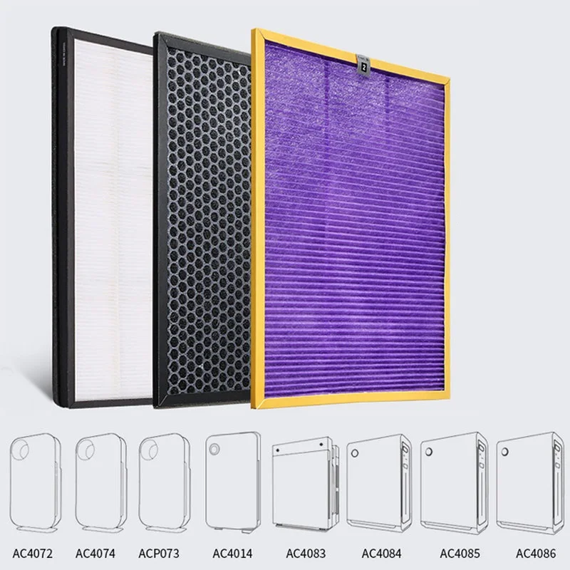 

Комплект фильтров для очистителя воздуха Philips AC4072, AC4074, AC4083, AC4084, AC4085, AC4086, AC4014, ACP073, 3 шт./лот, ac4141, ac4143, ac4144