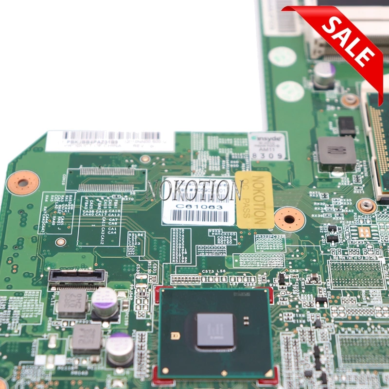NOKOTION 615849-001 605903-001 Материнская плата ноутбука для hp G62 G72 CQ62 HM55 HD GMA DDR3 основная