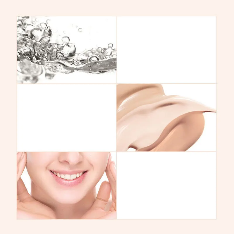 Lingemo Frost корректор Жидкий подушки CC крем мороз естественной влаги Nude Look Сделано из