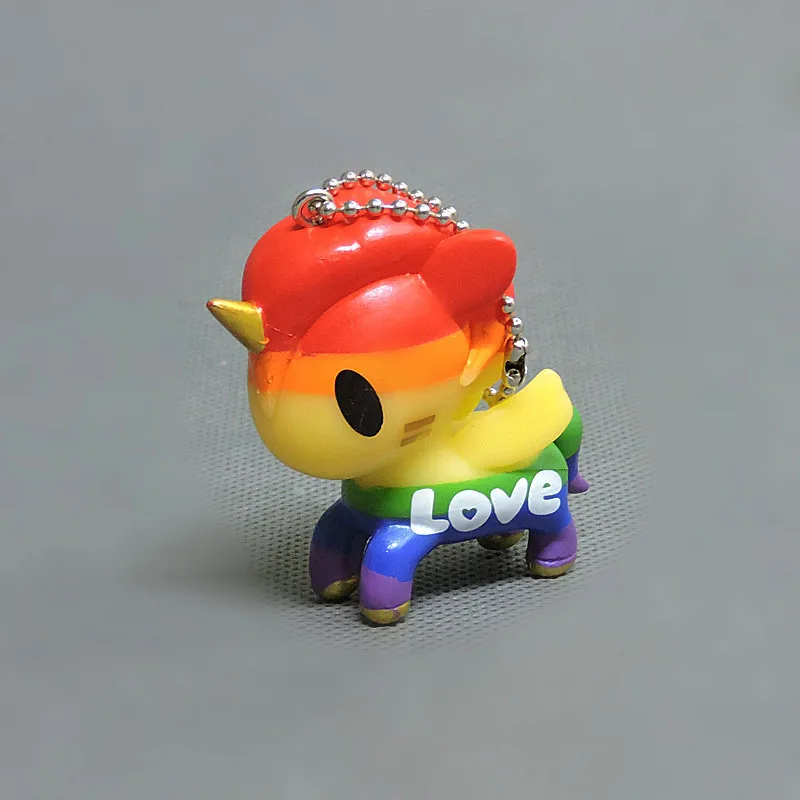 1 шт. новые игрушки-единороги для детей полихроматические опционные ПВХ Куклы