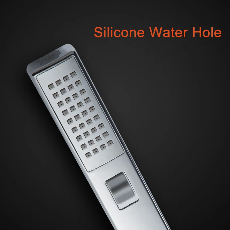 bakala shower head hand held rain two function abs shower bathroom shower accessories pressurized water saving shower faucet free global shipping