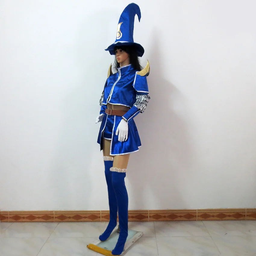 Фото LOL Luxanna Crownguard Lux The Lady of Luminosity Хэллоуин Униформа Костюм Косплей Настроить любой размер №2
