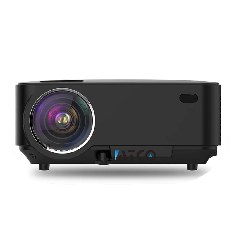 Новый Портативный Цифровой Мини android 4.4 Wi Fi Bluetooth smart LED ЖК Проектор HD 1080 P Домашний