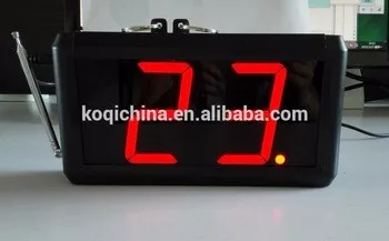 Беспроводная система вызова пейджера для ресторана салона красоты стол CE 40