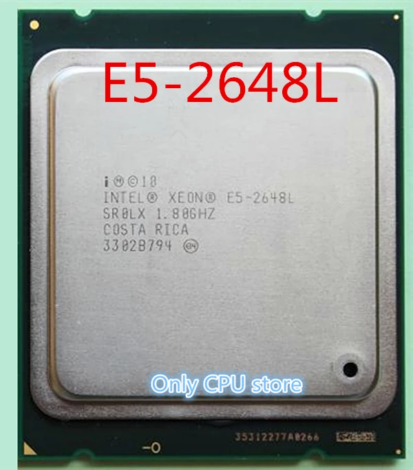E5 2648 L Intel Xeon E5-2648L 8-ядерный 1,8 ГГц 20 МБ LGA2011 70 Вт Процессор E5 2648L