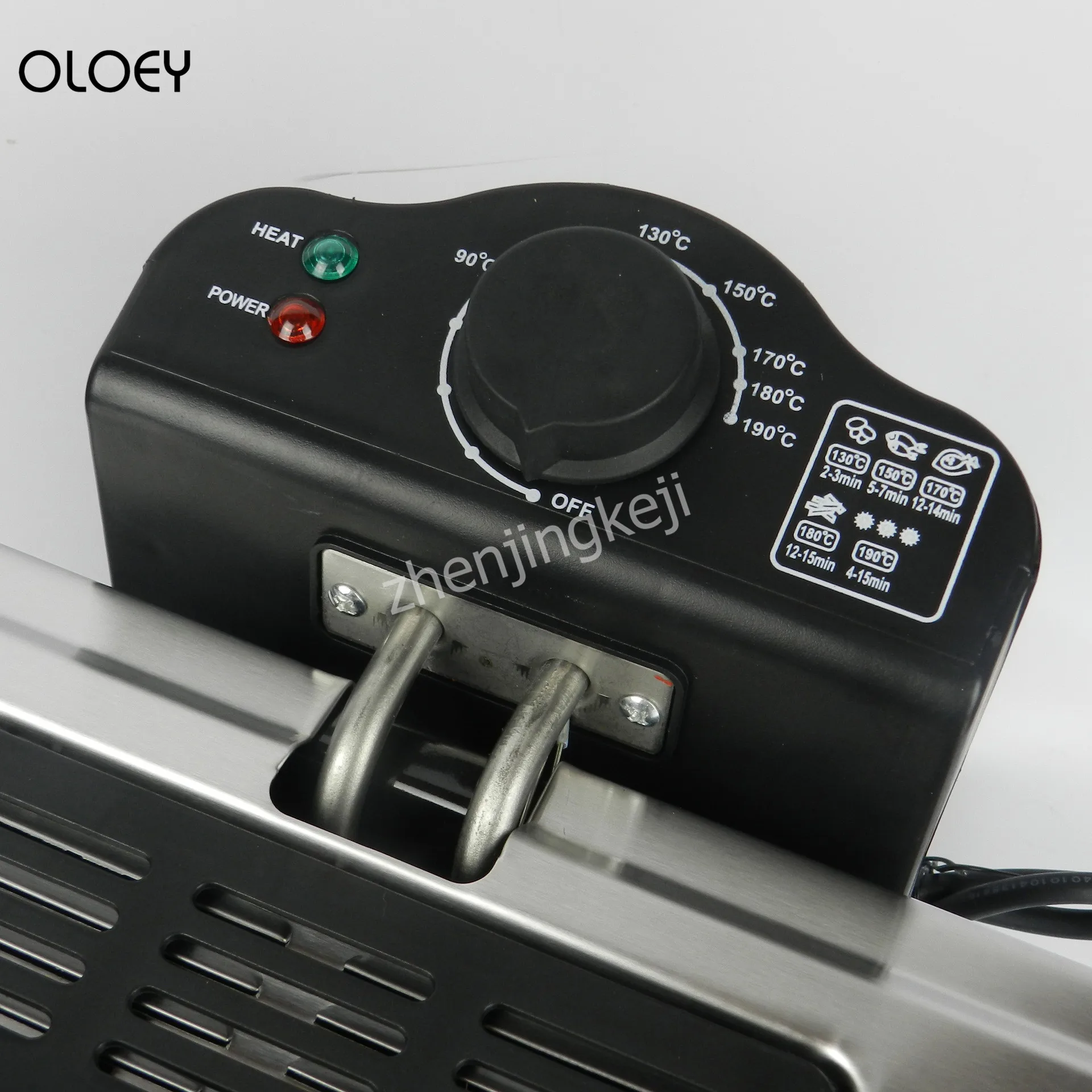 

Commercial Fryer 5L Fried French fries fried Chicken Wings oil-free Smoke Potato Tower Household Electric Fryer