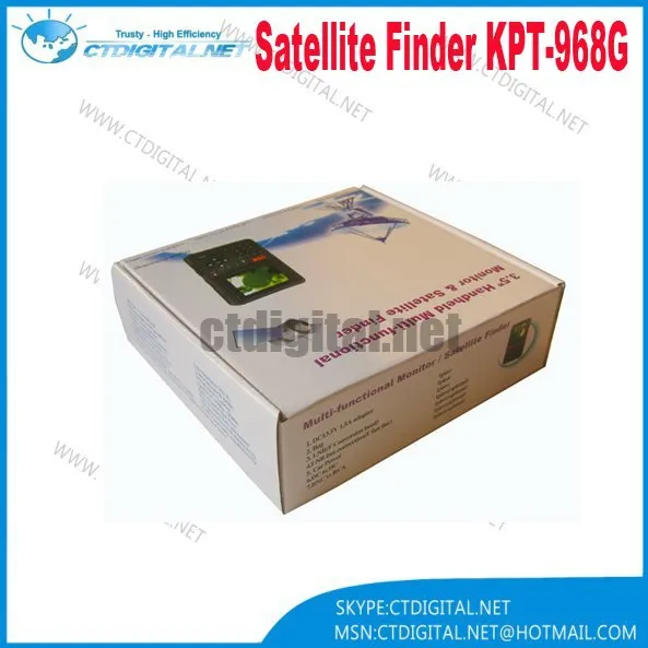 Ручной спутниковый искатель DVBS MPEG2 3 5 дюйма TFT 968 г|satellite finder china|finder waterfinder satellite |