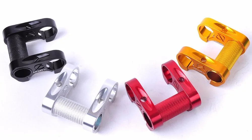 Litepro Алюминиевый CNC Складной велосипедный руль подъем руля BMX с двойным стержнем 25