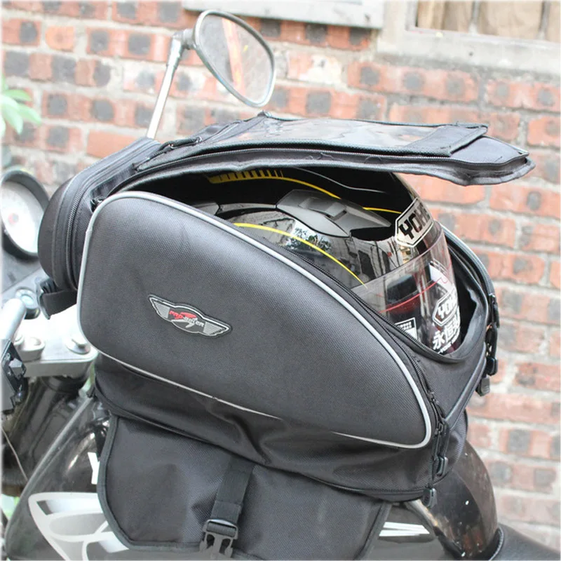 

Motorcycle Riding Waterproof Magnetic Oil Fuel Tank Bag Motorbike Multifunction Portable Tool Tail Bag Handbag Luggage