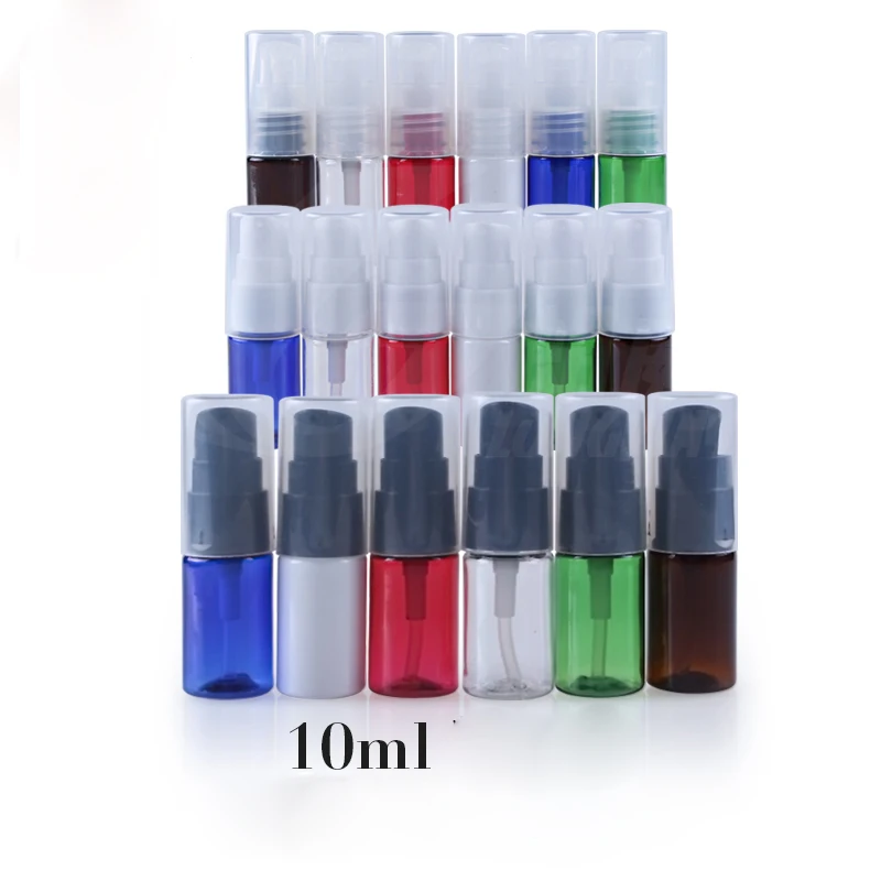 Пустой небольшие косметические пластиковую бутылку saple Бутылка 10 мл Образец