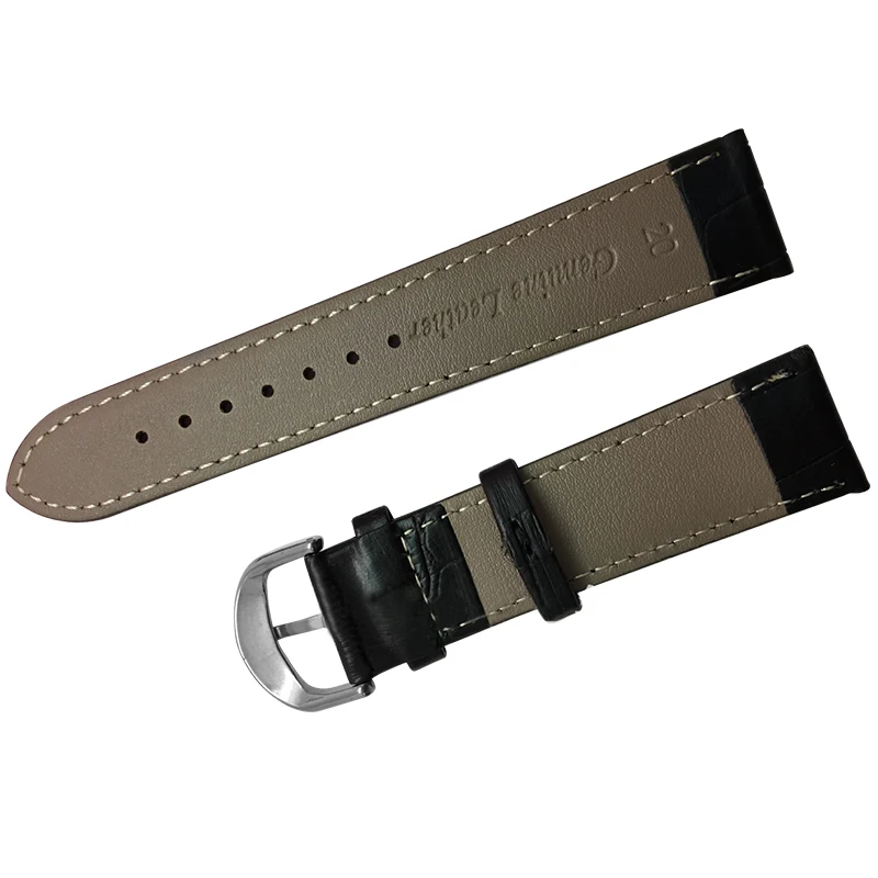 Кожаный ремешок для часов мужчин и женщин наручных 22 мм 20 18 16 14 12 на ремне Ремешки
