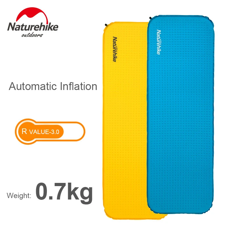 

Naturehike Self-inflating Camping Mattress Lengthened Camping Mat High Quality Sponge Sleeping Pad Outdoor Hiking NH19Q034-D