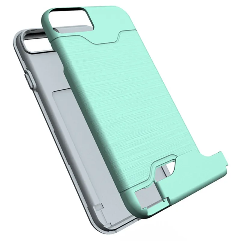 Чехол для Apple iPhone 7 8 с подставкой и держателем карт чехол 8|armor case|case forcase for apple |