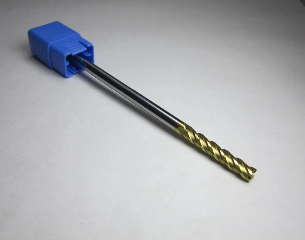 Твердосплавные фрезерные фрезы диаметром 6 мм удлиненные концевые с удлиненным