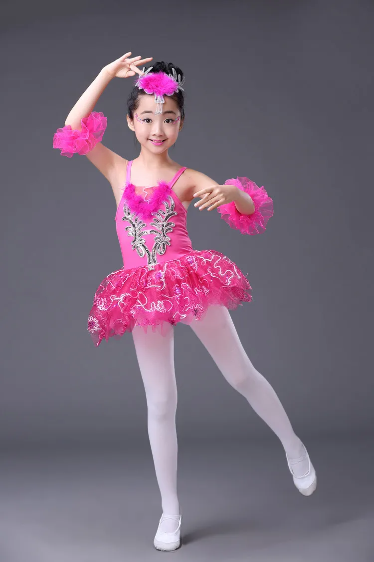 

Children Ballet Dance Costume dress Kids Swan Lake Ballet Princess Dress Pancake Tutu Leotard Ballet Clothing For Girls outfits