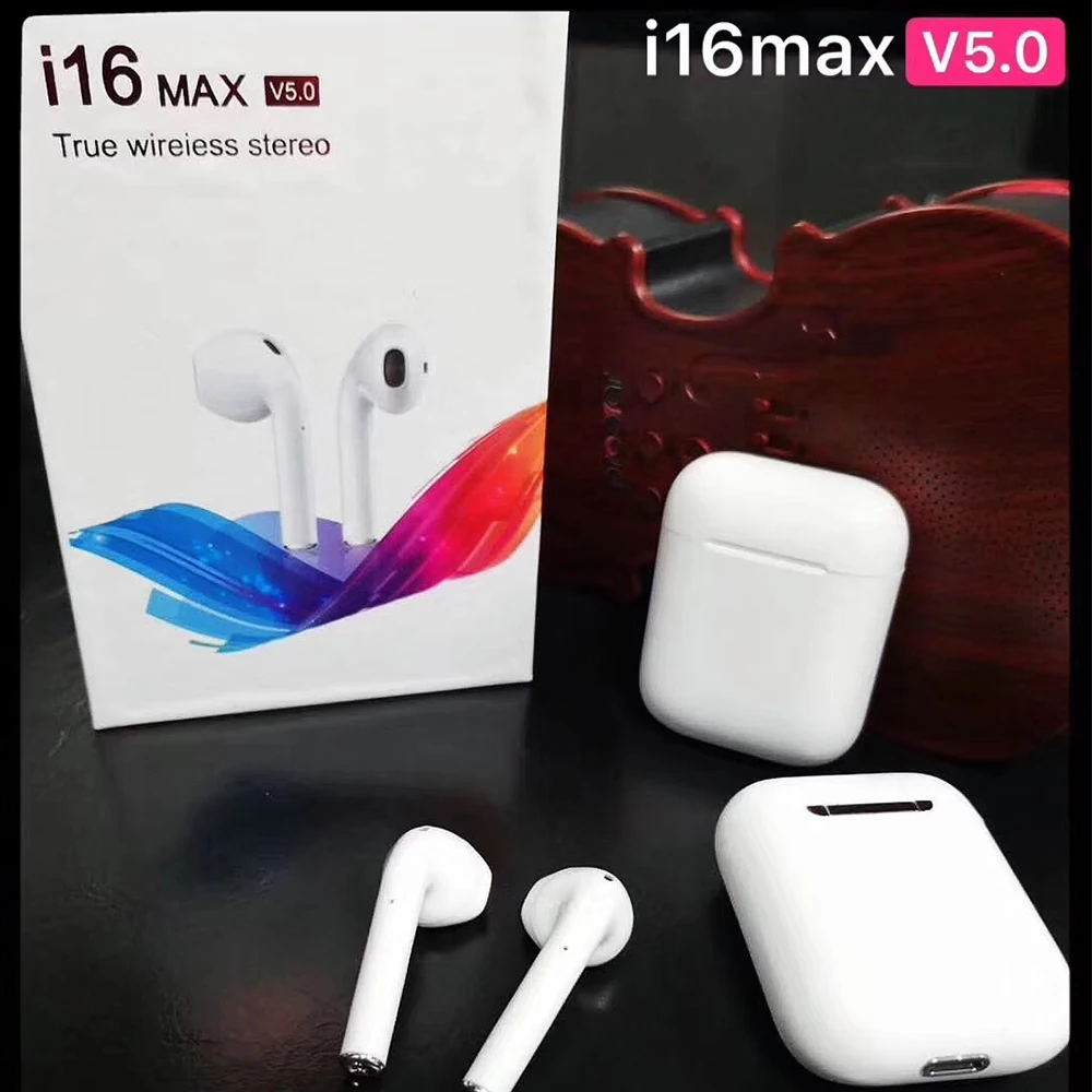 2019 новые i16 max tws беспроводные наушники popsocket для мобильных телефонов APTX с зарядным